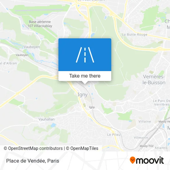 Place de Vendée map