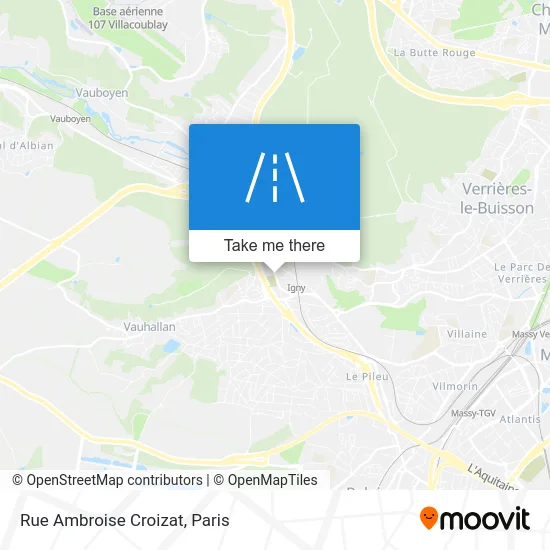 Rue Ambroise Croizat map
