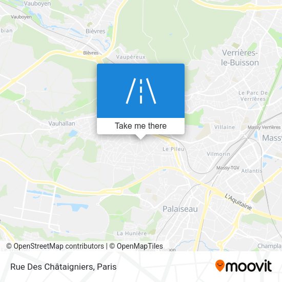 Rue Des Châtaigniers map