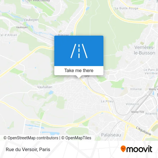 Rue du Versoir map