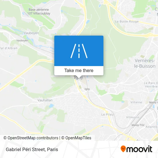 Rue Gabriel Péri map