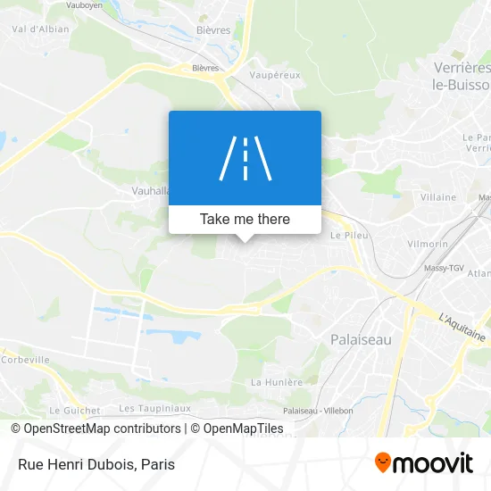 Rue Henri Dubois map