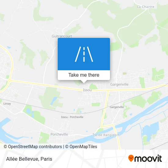 Mapa Allée Bellevue