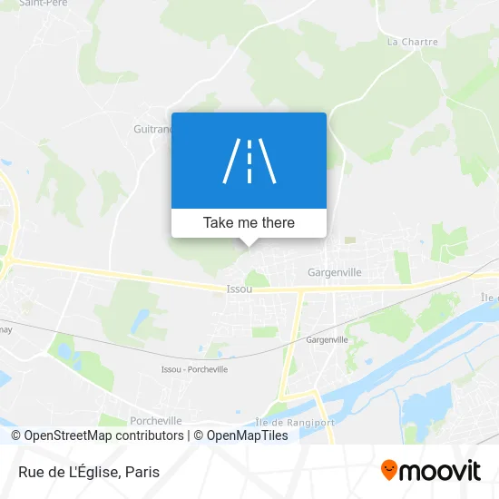 Rue de L'Église map