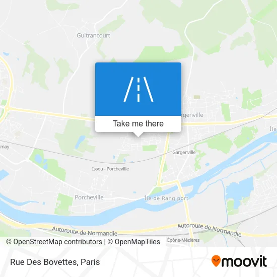 Rue Des Bovettes map