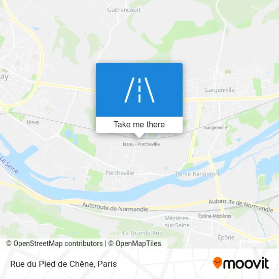 Rue du Pied de Chêne map