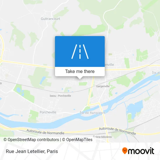 Rue Jean Letellier map