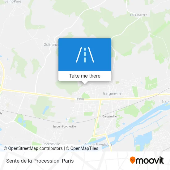 Sente de la Procession map