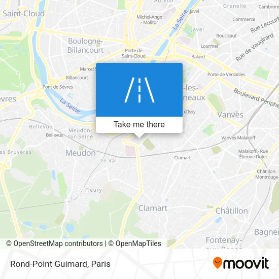Rond-Point Guimard map