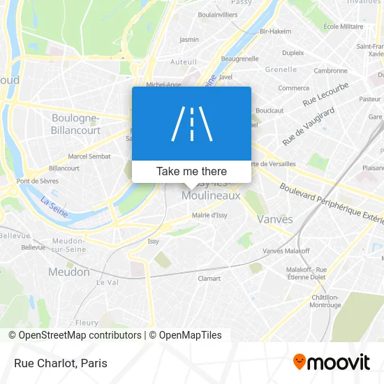 Rue Charlot map