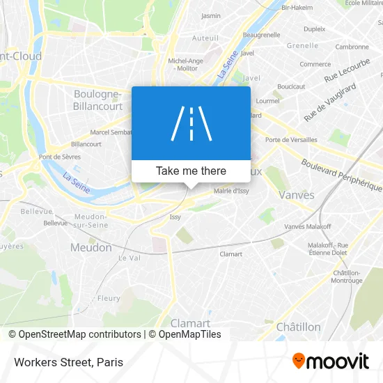 Rue Des Travailleurs map