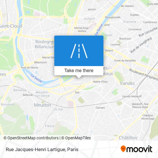 Rue Jacques-Henri Lartigue map