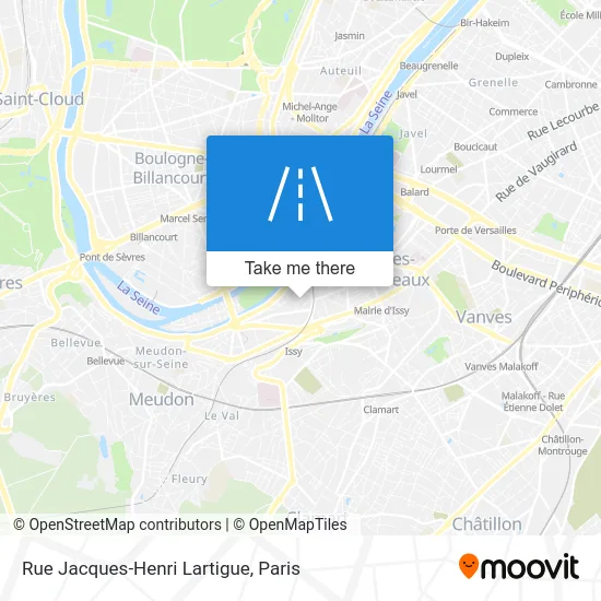 Rue Jacques-Henri Lartigue map