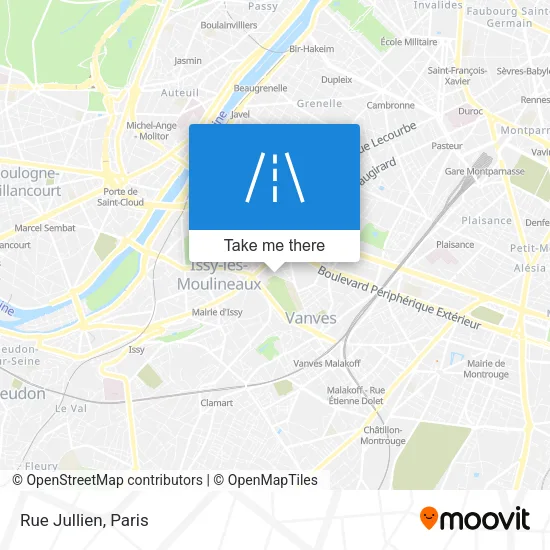 Rue Jullien map