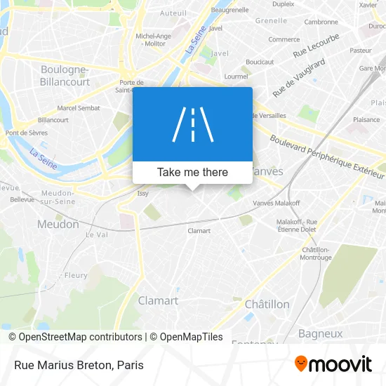 Rue Marius Breton map