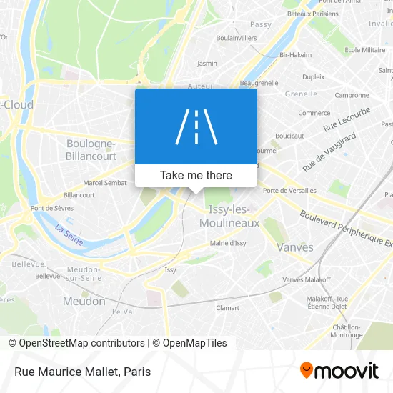 Rue Maurice Mallet map