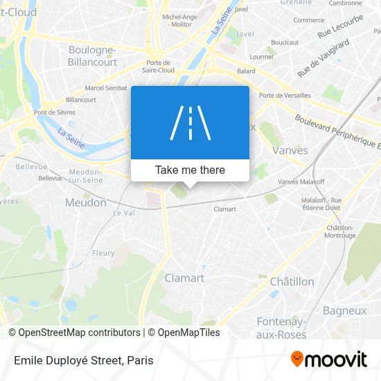 Rue Émile Duployé map