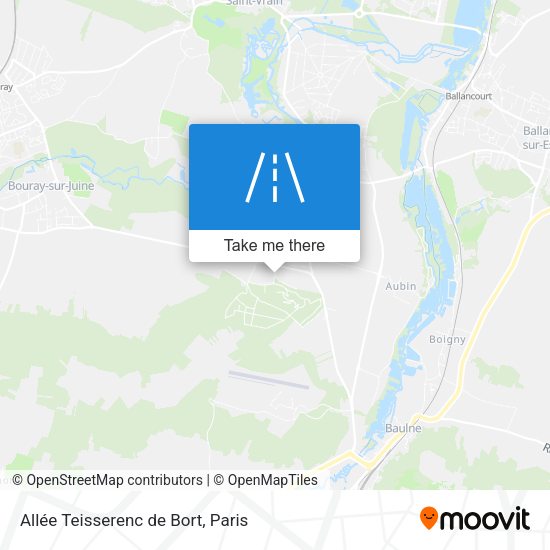 Allée Teisserenc de Bort map