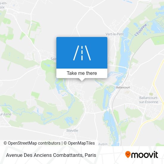 Avenue Des Anciens Combattants map