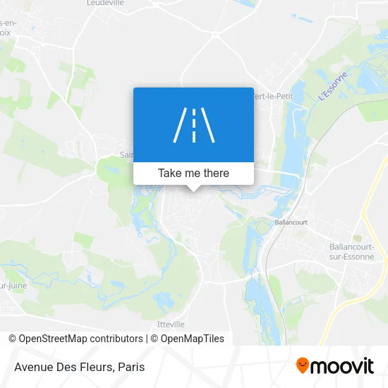Avenue Des Fleurs map