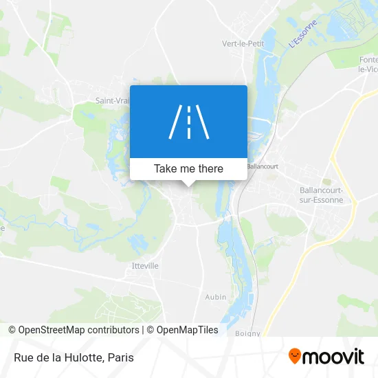 Rue de la Hulotte map