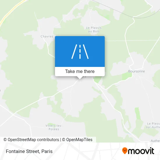 Rue De La Fontaine map