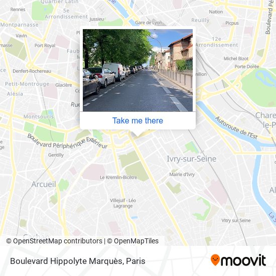 Boulevard Hippolyte Marquès map