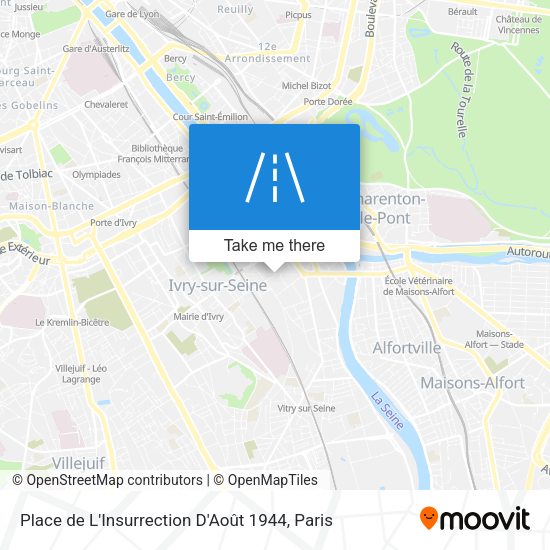 Place de L'Insurrection D'Août 1944 map