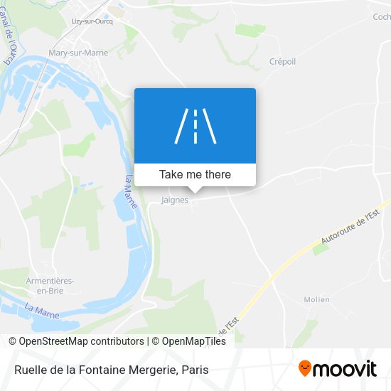 Ruelle de la Fontaine Mergerie map