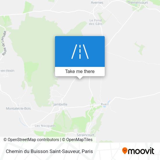 Chemin Du Buisson Saint-Sauveur map