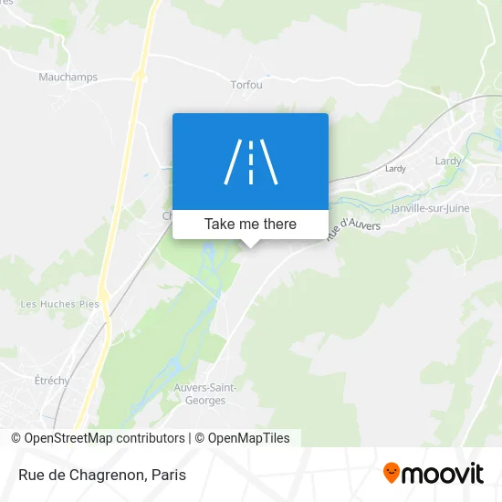 Rue de Chagrenon map
