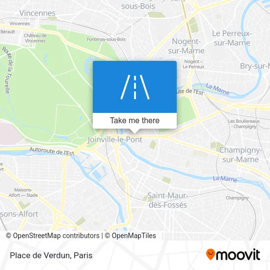 Place de Verdun map