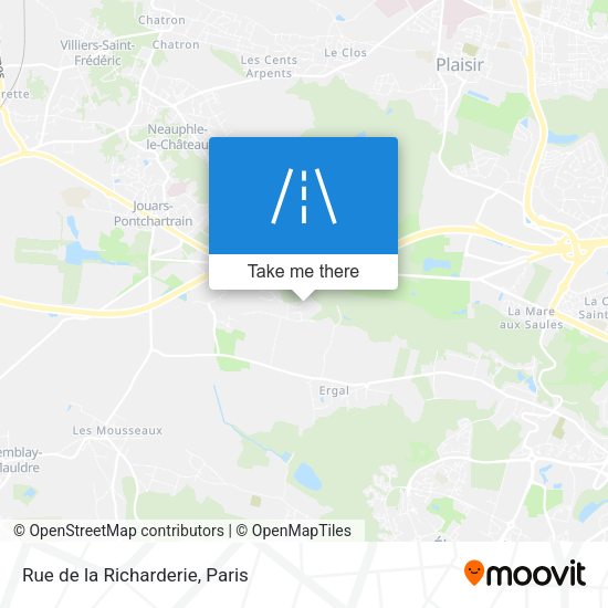 Rue de la Richarderie map