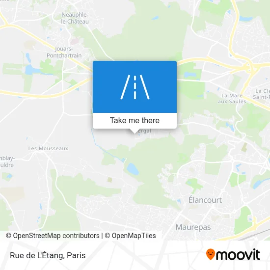 Rue de L'Étang map