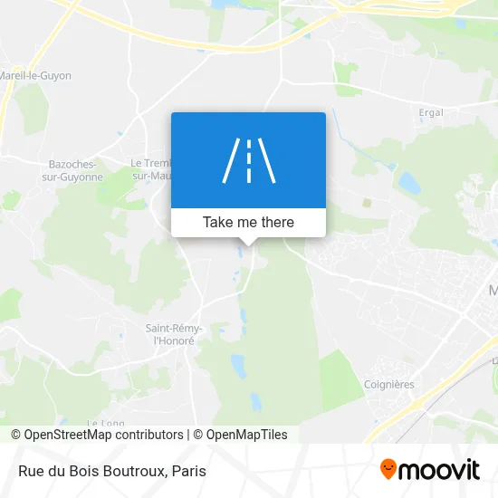 Rue du Bois Boutroux map