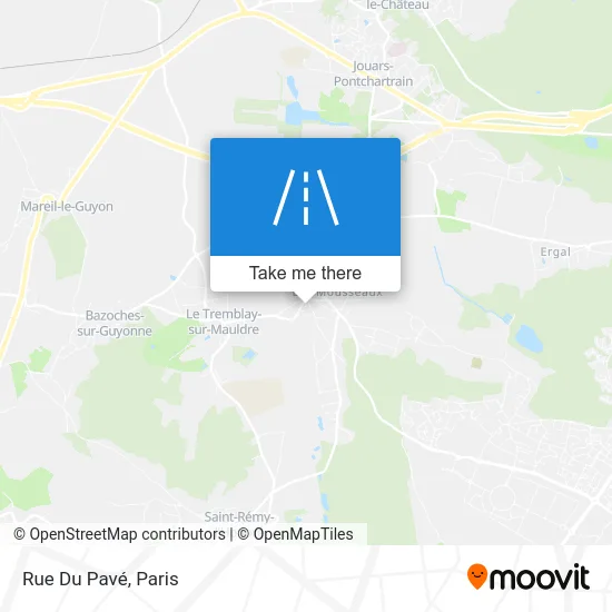 Rue Du Pavé map