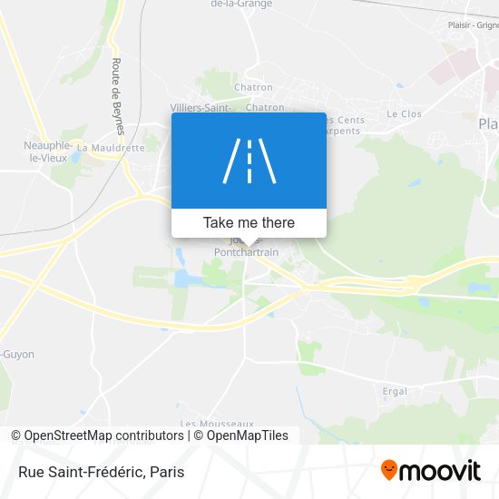 Rue Saint-Frédéric map
