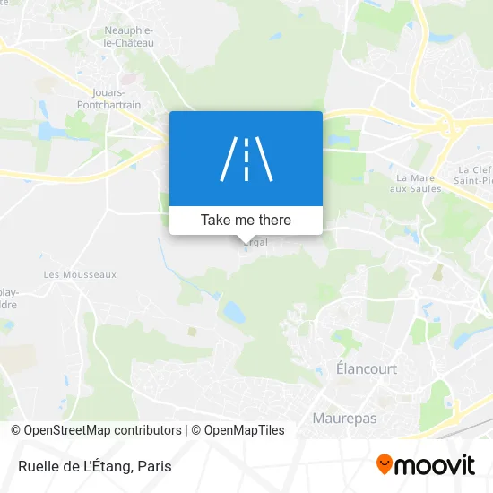 Ruelle de L'Étang map