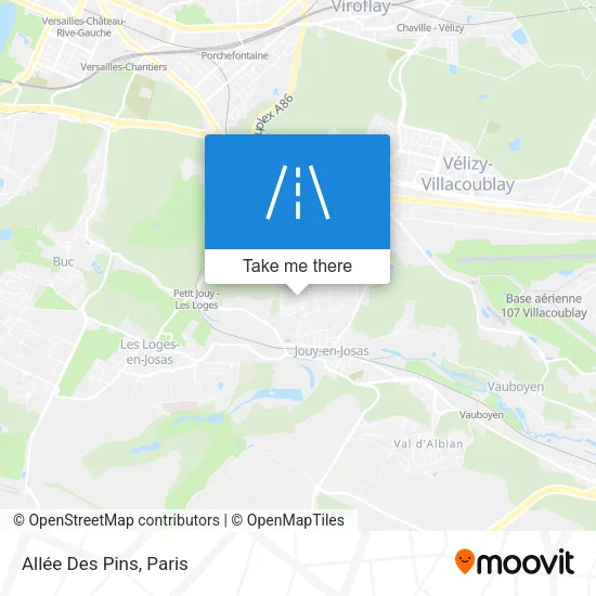 Allée Des Pins map