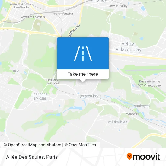 Allée Des Saules map