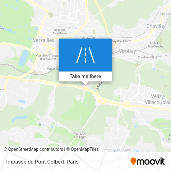 Impasse du Pont Colbert map