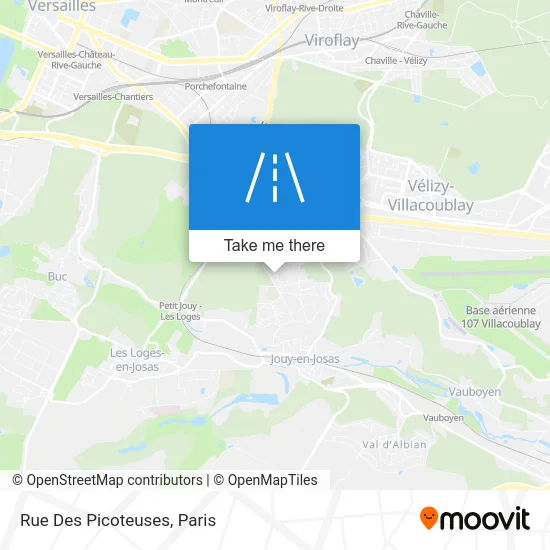 Rue Des Picoteuses map