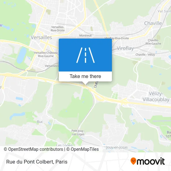 Rue du Pont Colbert map