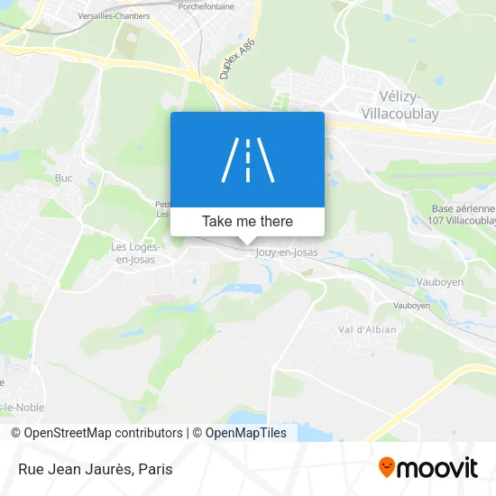 Rue Jean Jaurès map