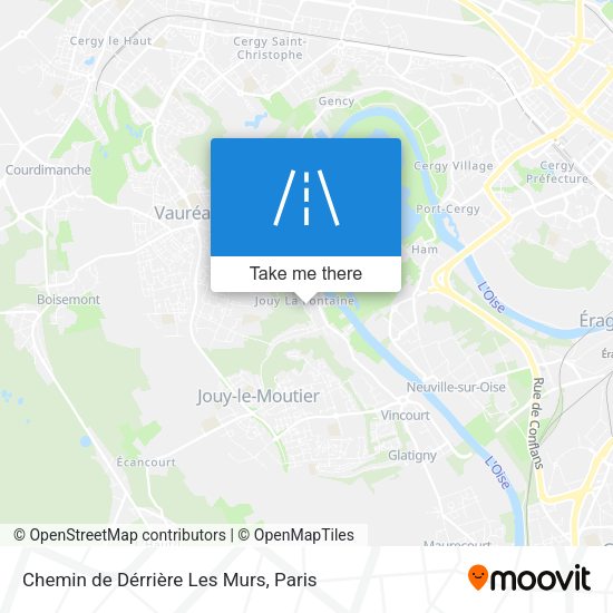 Chemin de Dérrière Les Murs map