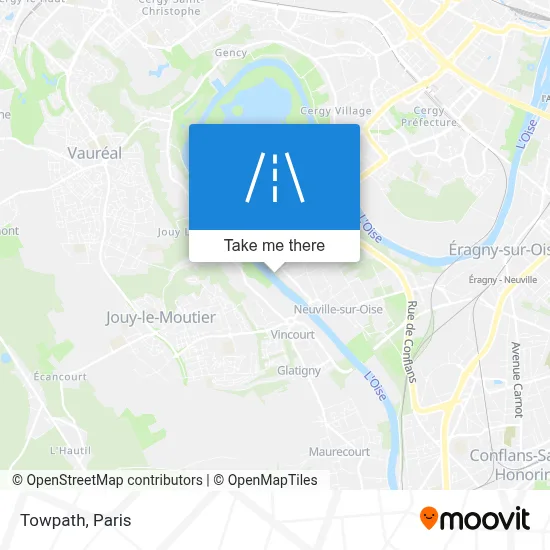 Chemin de Halage map