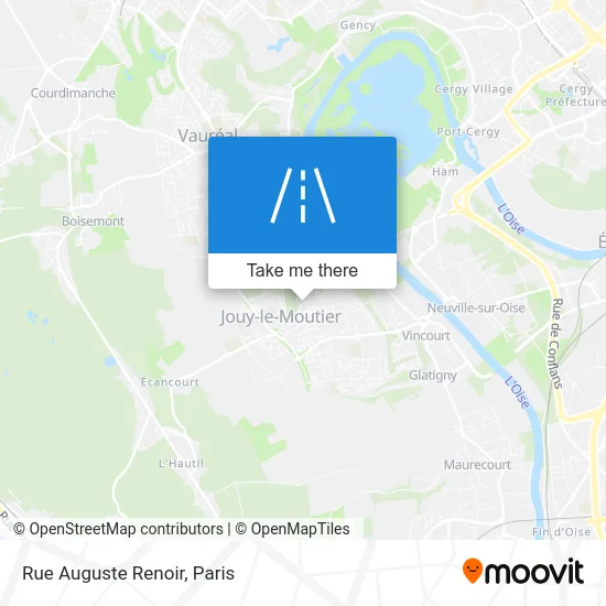 Rue Auguste Renoir map