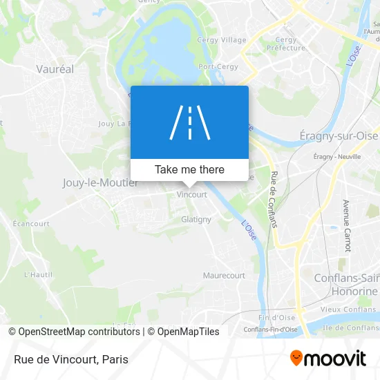 Rue de Vincourt map