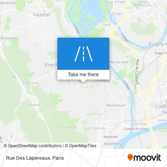 Rue Des Lapereaux map