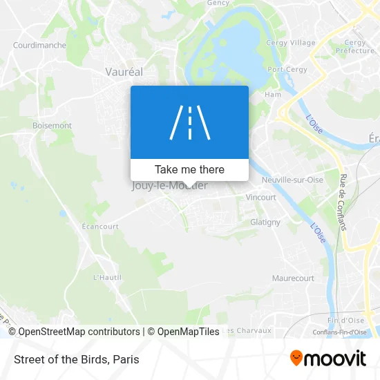 Rue Des Oiseaux map